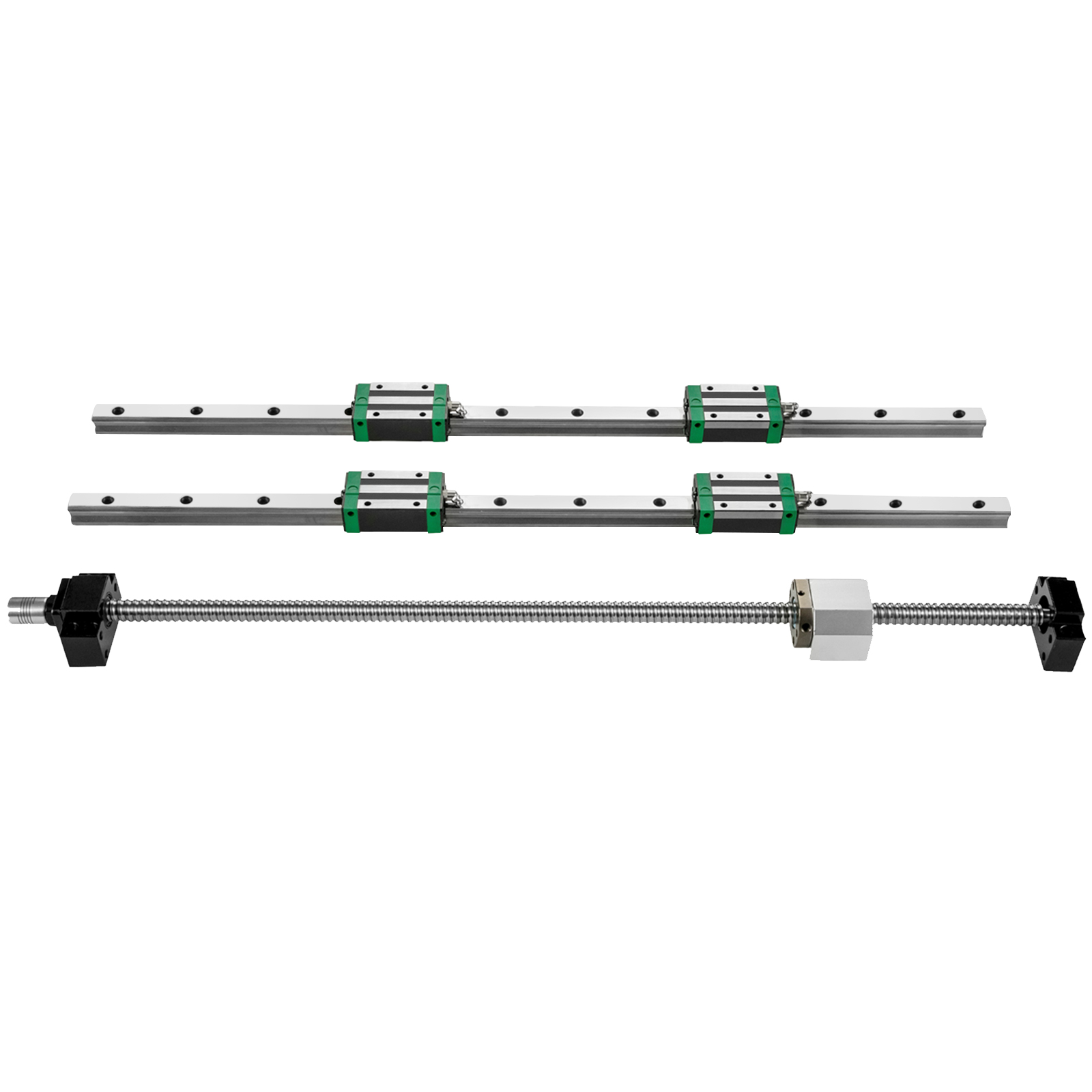 Lineaire geleiderail, 2 stuks  - Hgr20 Linear Guide Rail Ballscrew Set recensie en prijs